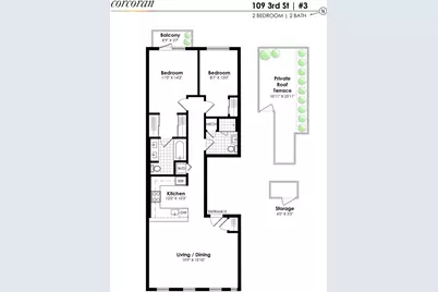 109 3rd Street #3, Brooklyn, NY 11231 - Photo 1