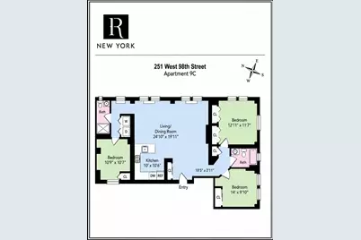 251 W 98th Street #9-C, New York City, NY 10025 - Photo 13