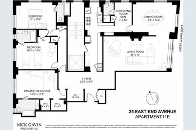 25 E End Avenue #11E, New York City, NY 10075 - Photo 19
