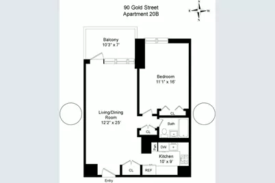 90 Gold Street #20B, New York City, NY 10038 - Photo 15