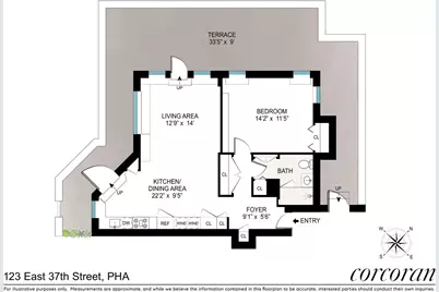 123 E 37th Street #PHA, New York City, NY 10016 - Photo 13