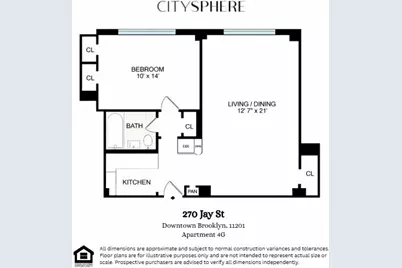 270 Jay Street #4G, New York City, NY 11201 - Photo 13