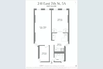 241 E 7th Street #5A, New York City, NY 10009 - Photo 11