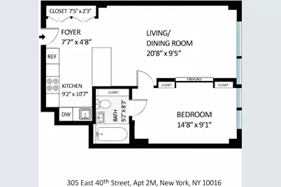 305 E 40th Street #2M, New York, NY 10016 - Photo 13