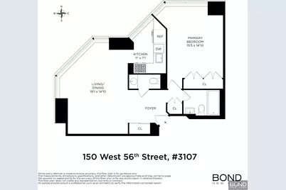 150 W 56th Street #3107, New York, NY 10019 - Photo 7