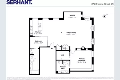 374 Broome Street #4N, New York City, NY 10013 - Photo 15