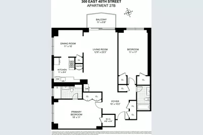 300 E 40th Street #27B, New York City, NY 10016 - Photo 23