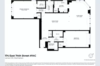 174 E 74th Street #14C, New York City, NY 10021 - Photo 13