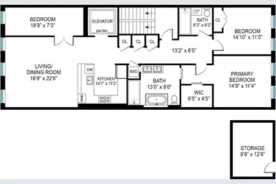 88 Chambers Street #201, New York City, NY 10007 - Photo 13