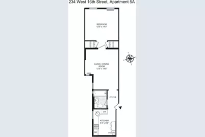 234 W 16th Street #5A, New York City, NY 10011 - Photo 7