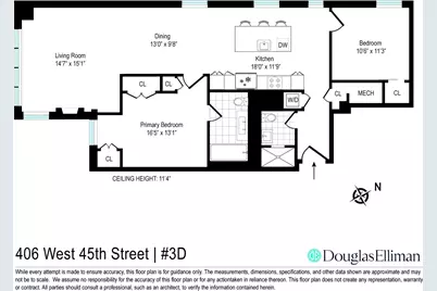 406 W 45th Street #3D, New York City, NY 10036 - Photo 11