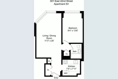 301 E 22nd Street #5V, New York City, NY 10010 - Photo 13