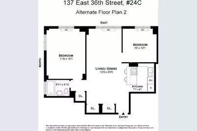 137 E 36th Street #24C, New York City, NY 10016 - Photo 13