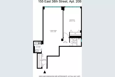 155 E 38th Street #20B, New York City, NY 10016 - Photo 13