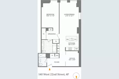 140 W 22nd Street #4F, New York City, NY 10011 - Photo 13