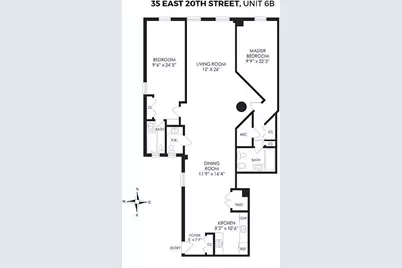 35 E 20th Street #6B, New York City, NY 10010 - Photo 13