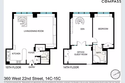 360 W 22nd Street #15C-14C, New York City, NY 10011 - Photo 15
