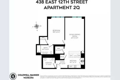 438 E 12th Street #2Q, New York City, NY 10009 - Photo 9