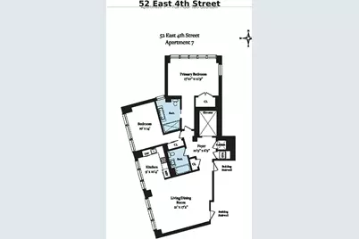 52 E 4th Street #7FLR, New York City, NY 10003 - Photo 11