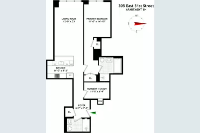 305 E 51st Street #6H, New York City, NY 10022 - Photo 13
