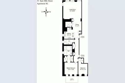 31 E 28th Street #9E, New York City, NY 10016 - Photo 13