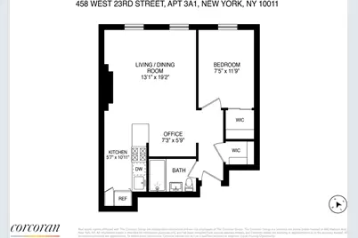 458 W 23rd Street #3A, New York City, NY 10011 - Photo 9