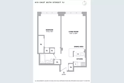 415 E 85th Street #7J, New York City, NY 10028 - Photo 9