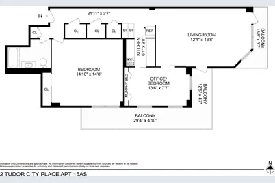 2 Tudor City Place #15AS, New York City, NY 10017 - Photo 17