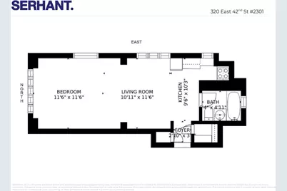 320 E 42nd Street #2301, New York City, NY 10017 - Photo 27