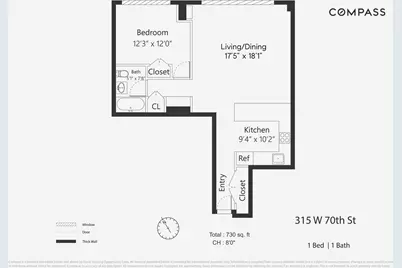 315 W 70th Street #5F, New York City, NY 10023 - Photo 9