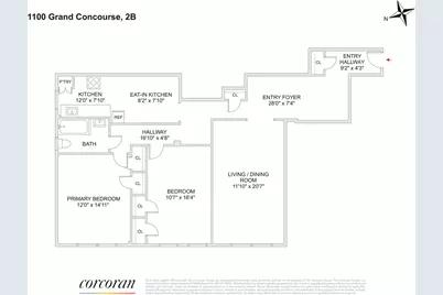 1100 Grand Concourse #2B, New York City, NY 10456 - Photo 11