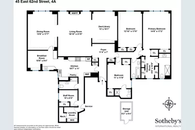 45 E 62nd Street #4A, New York City, NY 10065 - Photo 13