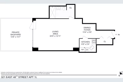 321 E 48th Street #1L, New York City, NY 10017 - Photo 9