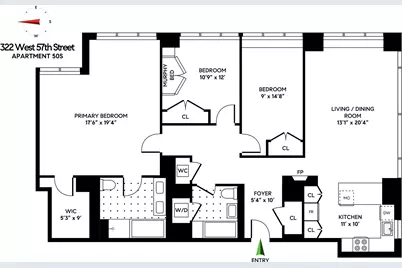 322 W 57th Street #50S, New York City, NY 10019 - Photo 23