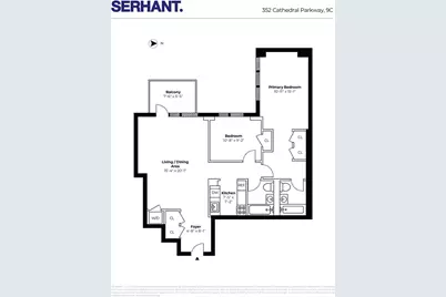 352 Cathedral Parkway #9C, New York City, NY 10025 - Photo 7