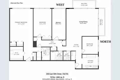 300 E 59th Street #704/705, New York City, NY 10022 - Photo 21