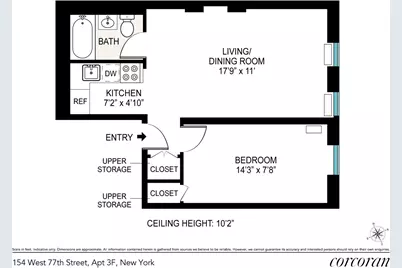 154 W 77th Street #3F, New York City, NY 10024 - Photo 7