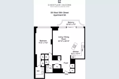 58 W 58th Street #9A, New York City, NY 10019 - Photo 9