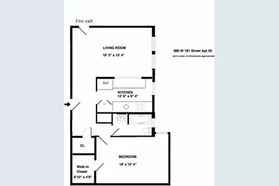 860 W 181st Street #55, New York City, NY 10033 - Photo 13