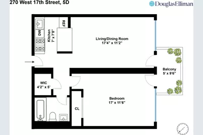 270 W 17th Street #5D, New York City, NY 10011 - Photo 9