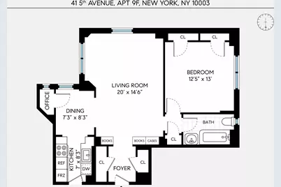 41 Fifth Avenue #9F, New York City, NY 10003 - Photo 11