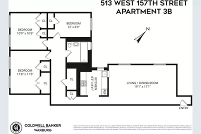 513 W 157th Street #3B, New York City, NY 10032 - Photo 9