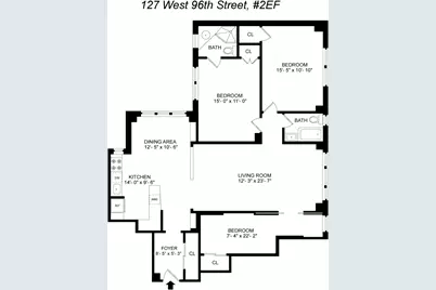 127 W 96th Street #2EF, New York City, NY 10025 - Photo 13
