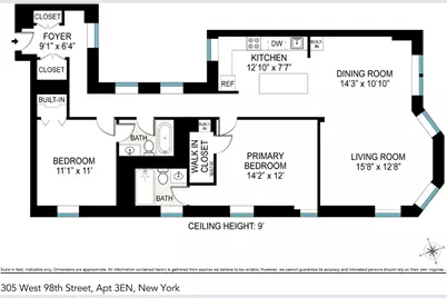 305 W 98th Street #3EN, New York City, NY 10025 - Photo 11