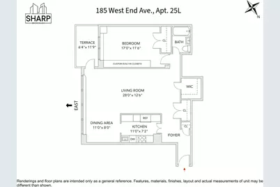 185 W End Avenue #25L, New York City, NY 10023 - Photo 13