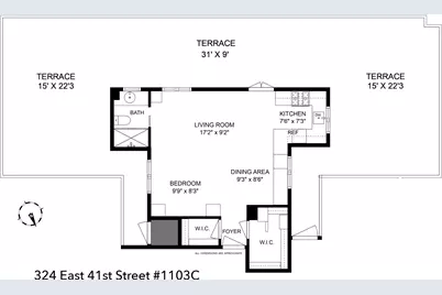 324 E 41st Street #1103C, New York City, NY 10017 - Photo 17