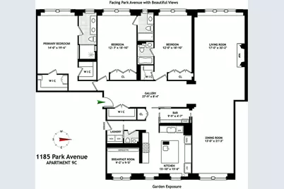 1185 Park Avenue #9C, New York City, NY 10128 - Photo 11