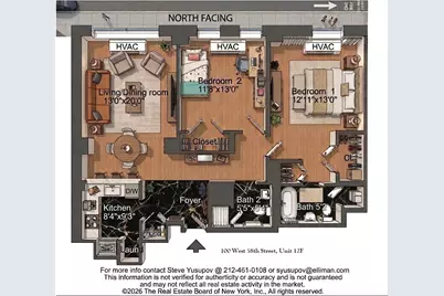100 W 58th Street #12F, New York City, NY 10019 - Photo 15