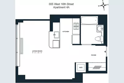 305 W 16th Street #4A, New York City, NY 10011 - Photo 7