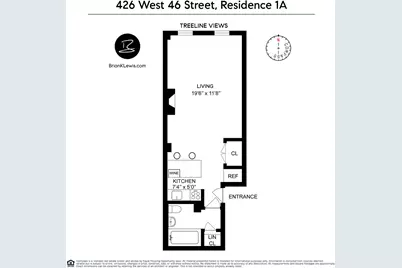 426 W 46th Street #1A, New York City, NY 10036 - Photo 7